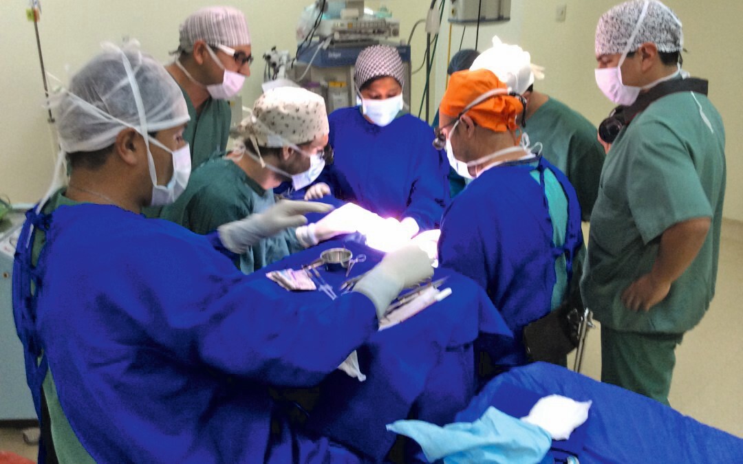 Am Tag ihres Rückflugs in die Heimat konnten die Mediziner auf unglaubliche 200 erfolgreiche Operationen zurückblicken!